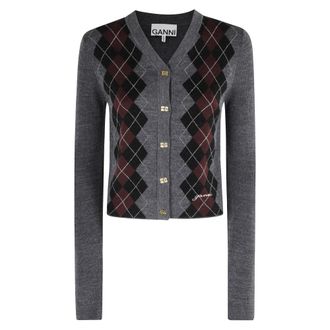 Ganni Mujer, Jerseys, Gris, Talla: M