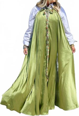 endless rose Collins Halter Dress In Green