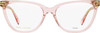 Marc Jacobs MJ Rounded Cat-Eye Eyeglasses - Pink