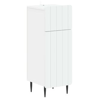 vidaXL Armario De Almacenamiento Para Ba&ntilde;o Zwolle Blanco Vidaxl