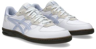 Asics Sneaker ASICS SPORTSTYLE SKYHAND OG, Damen, Gr. 37,5, weiss (wei&szlig;, blau fade), Leder, Synthetik, Schuhe Sneaker