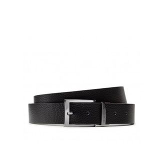 Emporio Armani Accessoires, Heren, Zwart, 95 CM, Belts