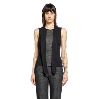 Christophe Lemaire Asymmetrical Fitted Top