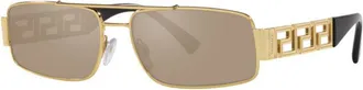 Versace VE2257 10025A Gold/Light Brown Mirror Dark Gold
