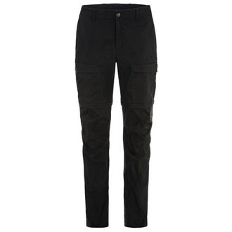Fj&auml;llr&auml;ven Abisko Hybrid Trail Trousers Zip-Off Trekkinghose f&uuml;r Damen | schwarz