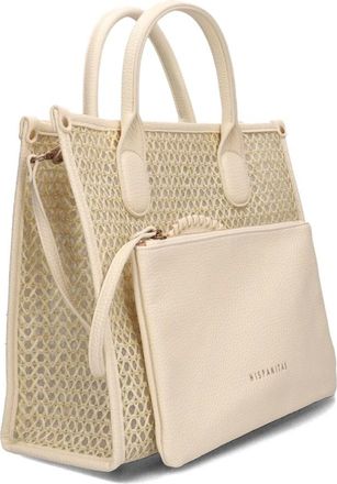 Hispanitas Tassen, Dames, Beige, ONE Size, Polyester, Shopper Bag