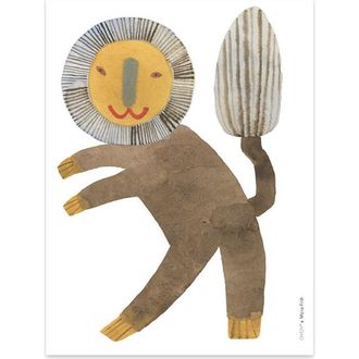 OYOY Animal Posters in Standing Lion at Nordstrom