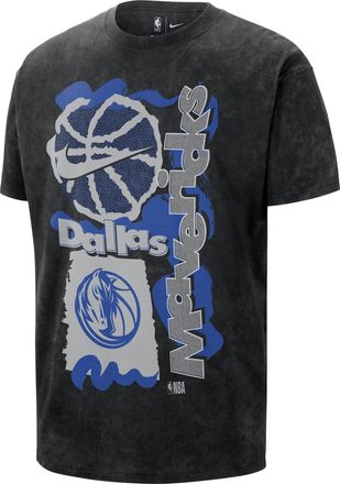 Nike Dallas Mavericks Courtside Nike Mens NBA Max90 T-Shirt in Black | HQ9358-011