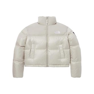 The North Face (WMNS) The North Face White Label Novelty Nuptse Down Jacket Asia Sizing Cream Beige NJ1DP85K