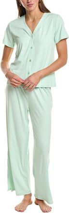 Tommy Hilfiger 2Pc Sleep Pant & Cardigan Set