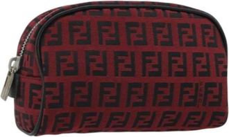 Fendi Pre-owned Vintage Pouch - - Pre-owned - Donna - Rosso - ONE SIZE