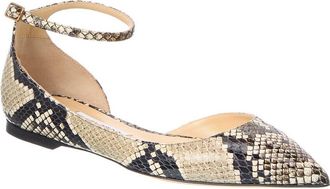 Jimmy Choo London Leather Flat