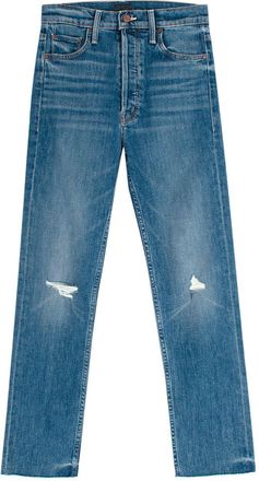 Mother The Tomcat Ankle Fray Jeans Size 27/69