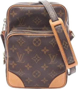 Louis Vuitton Pre-owned Cross Body Bags, female, Brown, Size: ONE SIZE Pre-owned Vintage Cross Body Bag