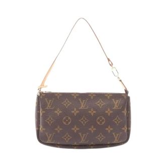 Louis Vuitton Pre-owned Shoulder Bags, female, Brown, Size: ONE SIZE Pre-owned Vintage Monogram Handbag