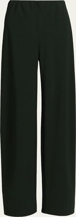 Vince High-Waist Wide-Leg Bias Pants
