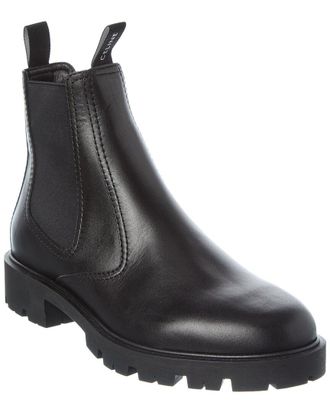 Celine Celine Margaret Leather Chelsea Boot
