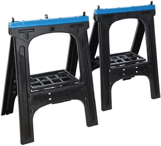 Silverline Caballetes Para Aserrar, 2 Pzas 200 Kg