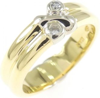 Tiffany & Co. White Gold Yellow Gold Yellow Gold (18K) White Gold (18K) Band Ring (Pre-Owned)