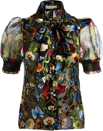 Alice & Olivia Blusa Brentley - Nero