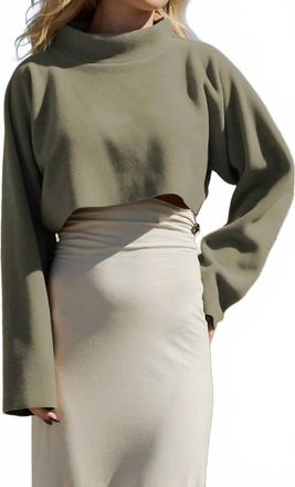 Henriette Steffensen Short Pullover In Green