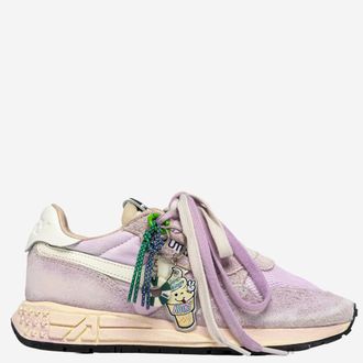 Autry Purple Lace Up Sneakers