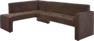 Exxpo Sofa Fashion Essbank »Barista, bequem und elegant, hohe Bodenfreiheit,« Eckbank Barista bequem und elegant, hochwertige Detailverarbeitung