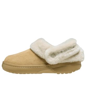 Crocs Classic Clog Unfurgettable Vegan Suede Tan 212106-265