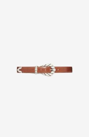 Iro Embella Belt in Cognac at Nordstrom, Size 70