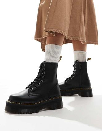 Dr. Martens Dr. Martens - Jadon III - Stivali con 8 occhielli color nero Pisa