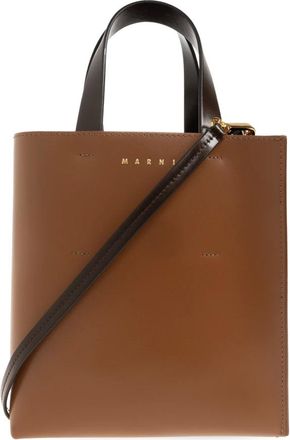 Marni Handbags, female, Brown, Size: ONE SIZE Museo Mini Handbag