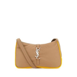 Saint Laurent Cappuccino Econyl Le 5 a 7 Shoulder Bag