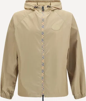 Burberry nylon Hooded Jacket Male XL
