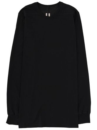 Rick Owens Level Ls Cotton Seam Detail T-Shirt
