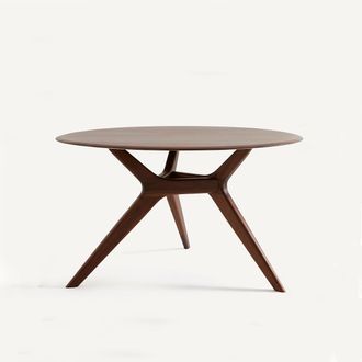 AM.PM Ronde tafel in massief notenhout, Maricielo