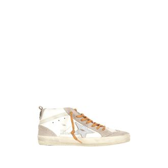 Golden Goose Mid Star Sneakers - Dames - Schoenen - Veelkleurig - Maat: 39 EU Katoen