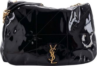 Saint Laurent Jamie 4.3 Shoulder Bag Quilted Patent Large (Authentic Pre- Loved)
