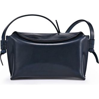 OLD TREND Snapper Genuine Leather Vintage Everyday Crossbody in Navy at Nordstrom