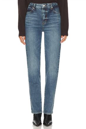 Frame Denim Ruler Straight Leg Jeans In Halo