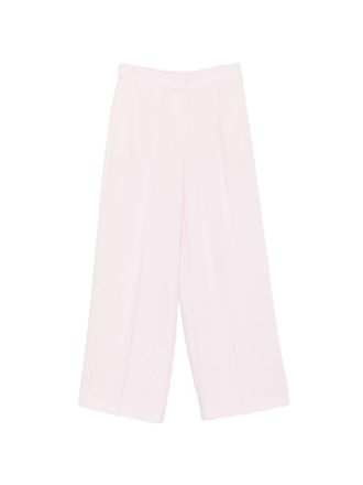 BOSS High-Waisted Cropped Palazzo Pants