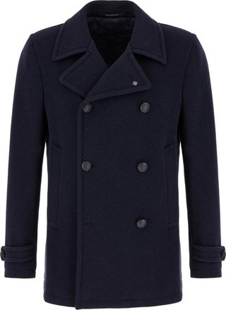 Tagliatore Jassen - Heren - Mantel - Blauw - 3XL - Jassen