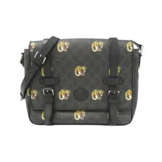 Gucci Pre-owned Cross Body Bags, female, Black, Size: ONE SIZE Pre-owned Vintage Shoulder Bag