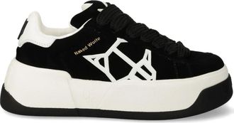 Naked Wolfe Sneakers con plateau e dettaglio a strati - Nero
