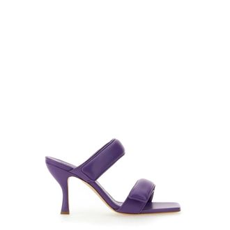 Gia Borghini Schoenen, Dames, Paars, 37 EU, Heeled Mules