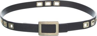 Roger Vivier Buckle Leather Belt