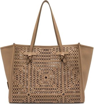 Gianni Chiarini Borsa a spalla con dettaglio cut-out - Toni neutri