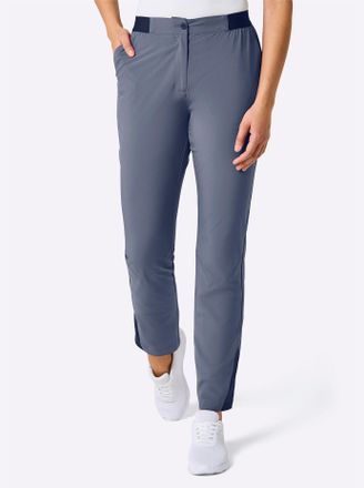 Catamaran Trekkinghose CATAMARAN, Damen, Gr. 38, Normalgr&ouml;ssen, taubenblau, 72% Viskose, 25% Polyamid, 3% Elasthan, unifarben, Hosen Trekkinghose