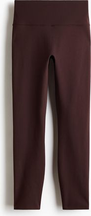 H&M Kn&ouml;chellange Sportleggings mit SoftMove - Brown