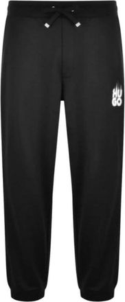 HUGO BOSS Hugo Mens Dilbero Smoke Logo Track Pants, Black