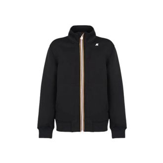 K-Way Zip-throughs - Heren - Vesten met rits - Zwart - S - Polyester - Hoodies & sweatvesten